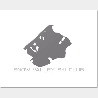 Snow Valley Ski Club 3D Posters and Art